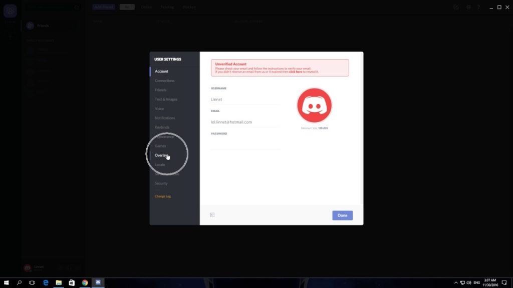How to get rid of discord overlay